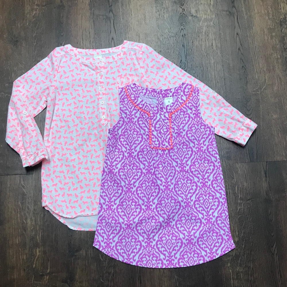 CARTERS Size 6️⃣ Bundle of 2 tops